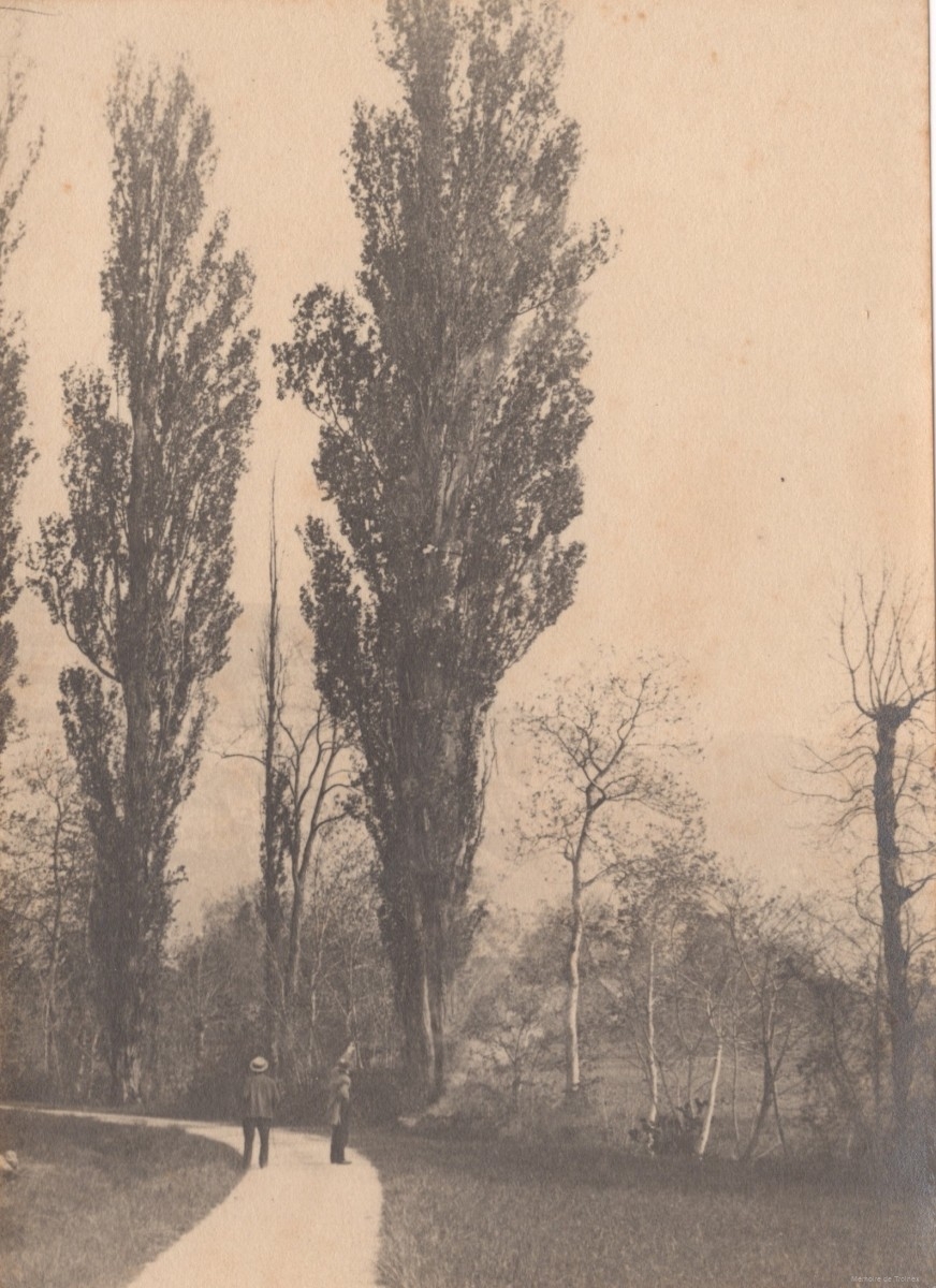Avenue Peupliers direction Marsillon