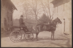 Gabriel Pictet et le char